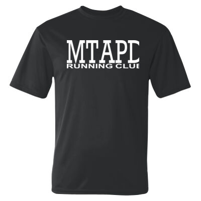 MTAPD Running Club Performance Black Tee Thumbnail