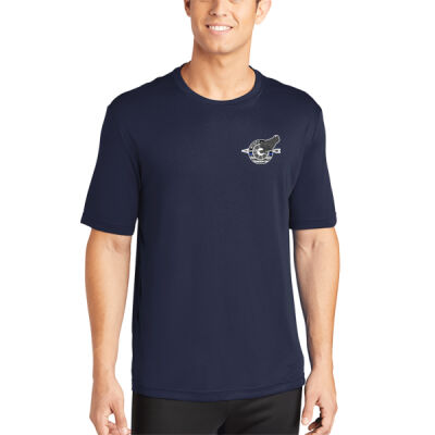 MTAPD HU "Blue Line Logo" Short-Sleeve PERFORMANCE Tee - PosiCharge ® Competitor Tee Thumbnail