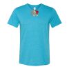 Unisex Triblend V-Neck Tee Thumbnail